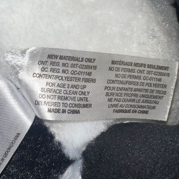 Fiesta 20" Penguin African Spotted Plush Toy Stuffed Black EUC - Picture 8 of 9